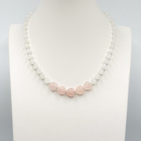 Lovebound - Necklace with Rose Quartz