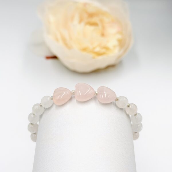 Lovebound - Bracelet with Rose Quartz